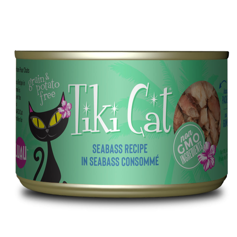 Tiki Cat Seabass in Seabass Consommé
