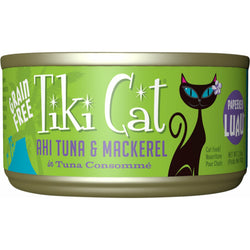 Tiki Cat Ahi Tuna & Mackerel in Tuna Consommé