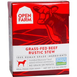 Open Farm Grass-fed rustic beef stew 12.5oz