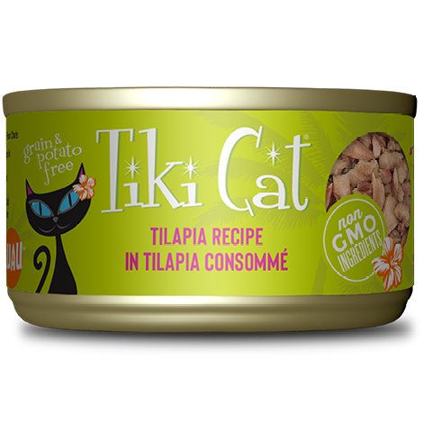 Tiki Cat Tilapia Recipe in Consommé