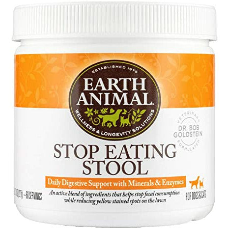 Earth Animal Stop Eating Stool 8oz