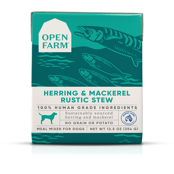 Open Farm herring and mackerel rustic stew 12.5oz
