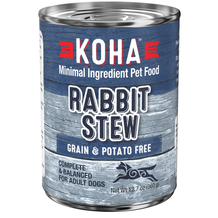 Koha Dog Rabbit Stew 12.7oz