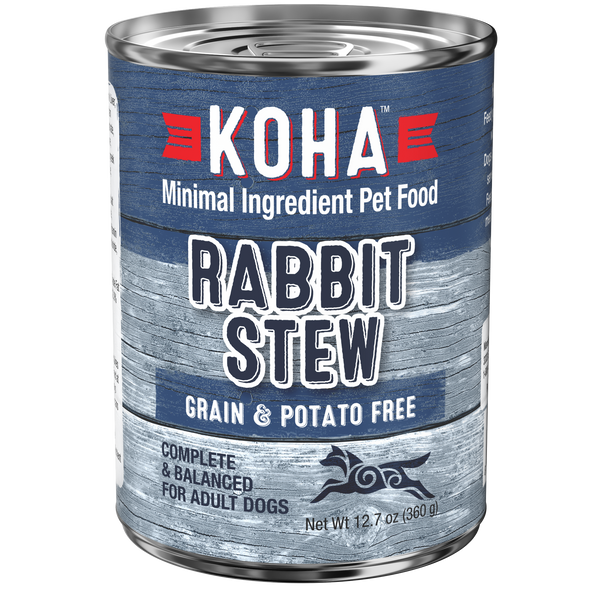 Koha Dog Rabbit Stew 12.7oz