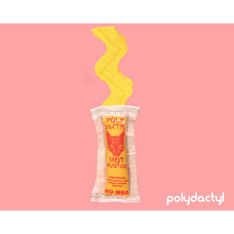 Polydactyl - Hot Mustard Sauce Chinese Takeout Packet Catnip Cat Toy
