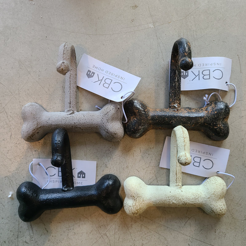 Dog bone top wall hook
