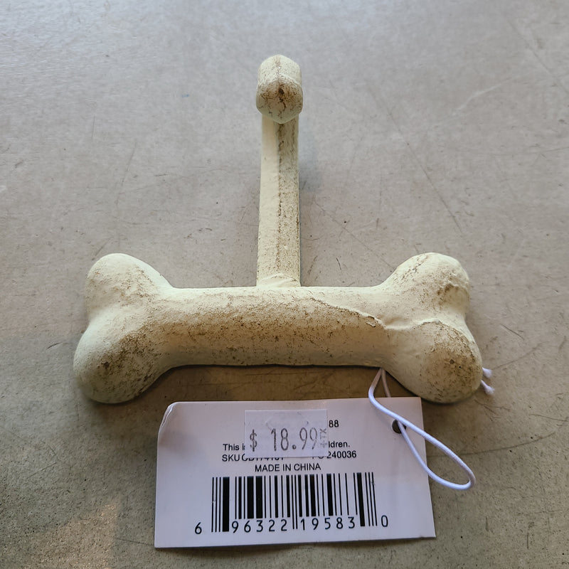 Ganz Cast Iron Dog Bone Wallhook