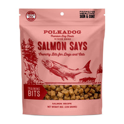 Polkadog Salmon Says Training Bits Treat 8oz