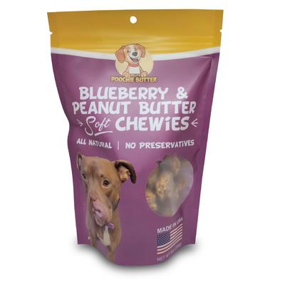 Dilly's Poochie Butter Blueberry & Peanut Butter Chewies