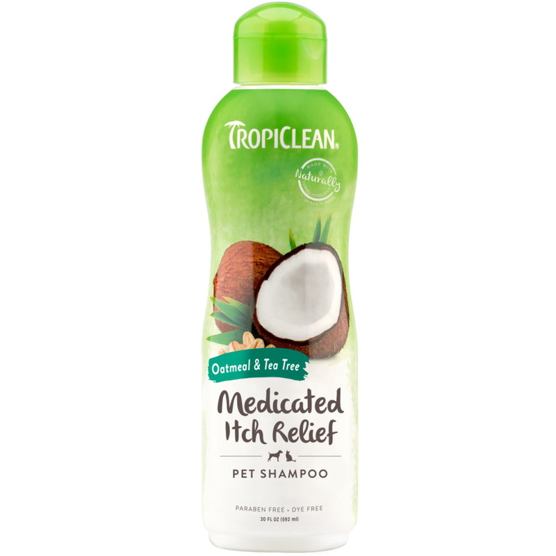 Tropiclean Medicated Itch Relief Shampoo 20oz