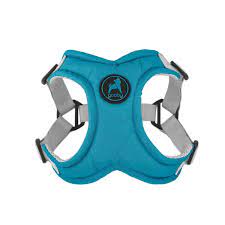 Gooby Memory Foam Step-In Harness Turquoise