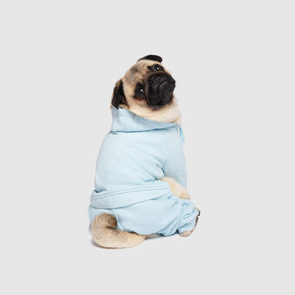 Canada Pooch Soft Side Sweatsuit Blue