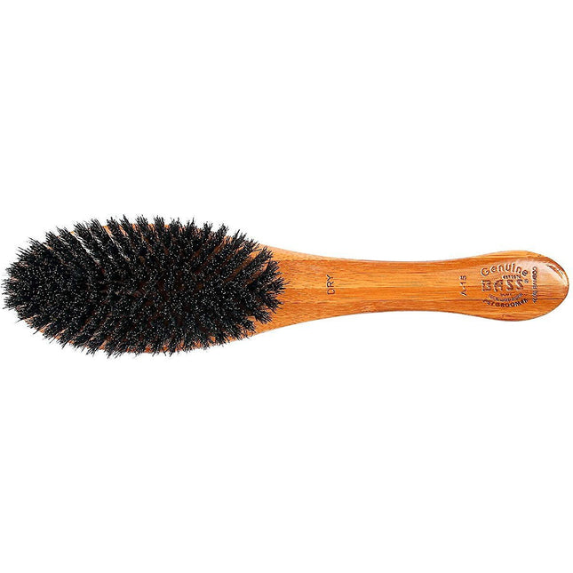 Bass Bamboo Brush: Medium Oval - Soft Boar Bristle
