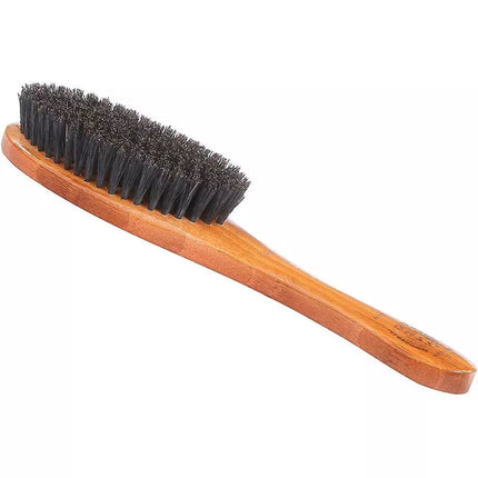 Bass Bamboo Brush: Medium Oval - SOFT Boar Bristle