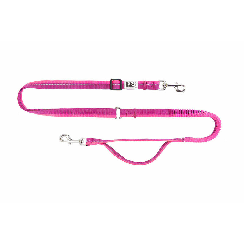 Rc pets Bungee Active Leash - Mulberry/Azalea