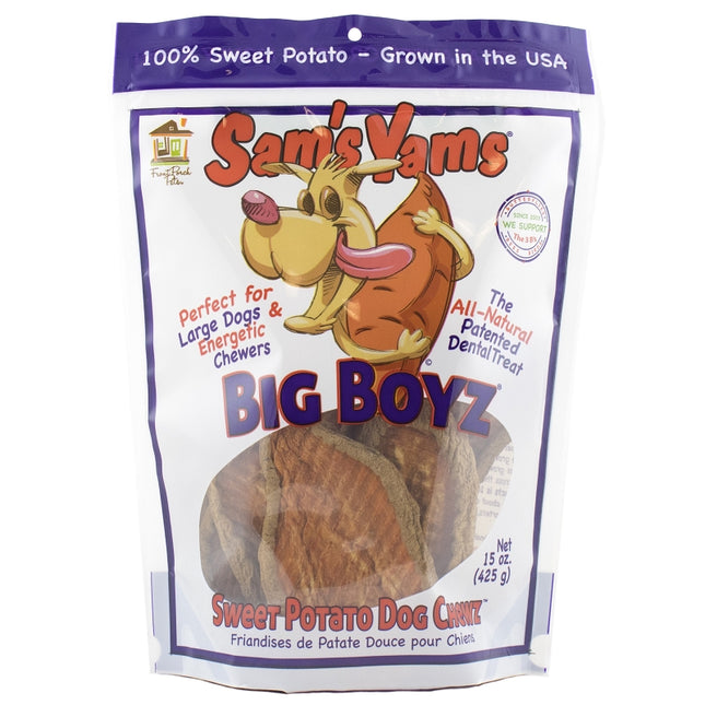 Sams Yams Big Boyz Sweet Potato Chews 15oz