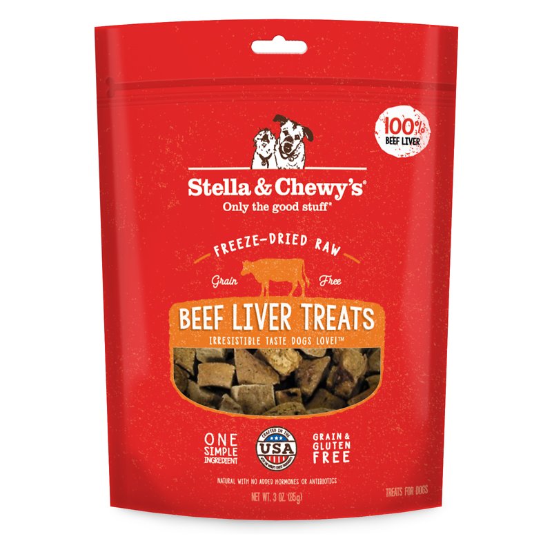 Stella & Chewy's Beef Liver treat 3oz