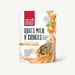 The Honest Kitchen Dog Treat: Goat's Milk 'N Cookies - Pumpkin 8oz