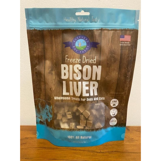 Shepherd Boy Farms Freeze Dried Bison Liver 3oz
