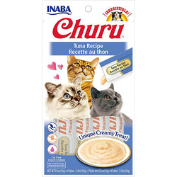Inaba Cat Churu Puree GF Tuna Cannister and Toy