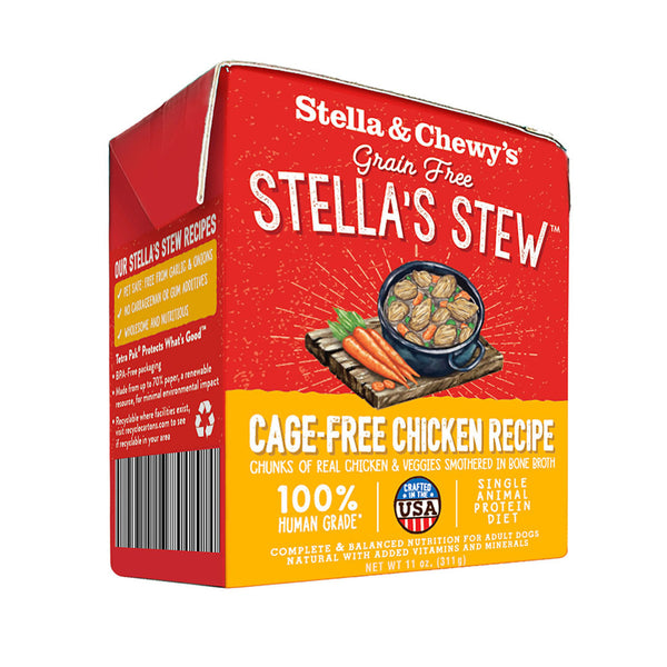 Stella & Chewy's Dog Tetra Pack Stella's Stew Chicken Grain Free 11oz