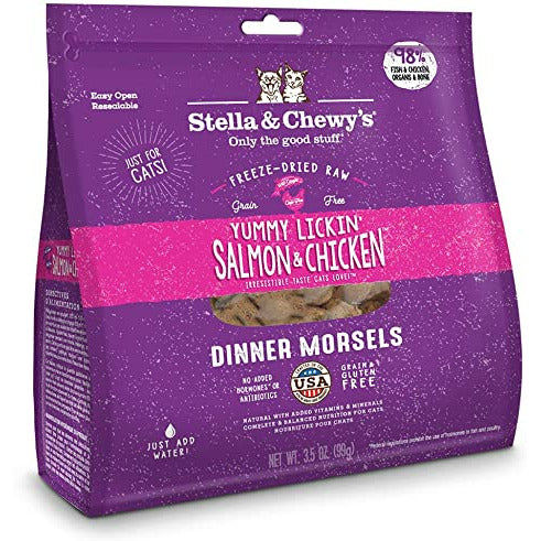 Stella & Chewy's Cat FreezeDried Morsels Salmon & Chicken