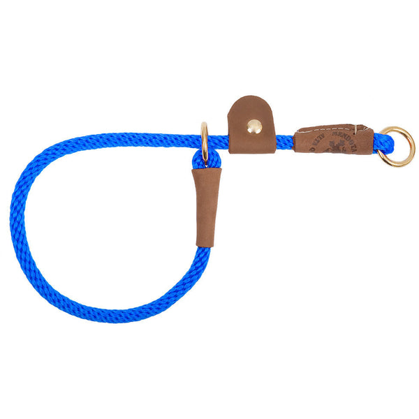 Mendota Pro Trainer Slip Collar 3/8" - Blue