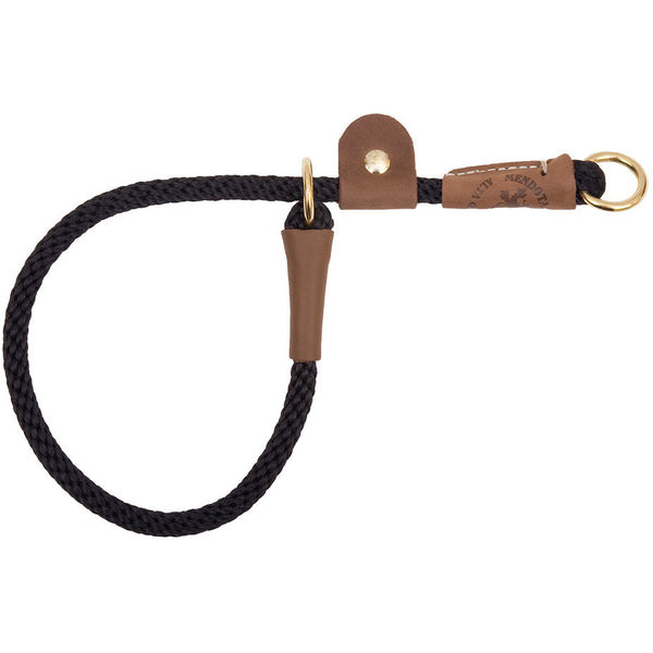 Mendota Pro Trainer Slip Collar 3/8" - Black