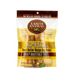 Earth Animal No Hide Peanut Butter Chew 2 Pack
