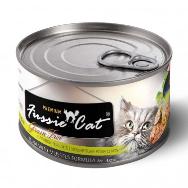 Fussie Cat Premium Tuna with Mussel 5.5oz
