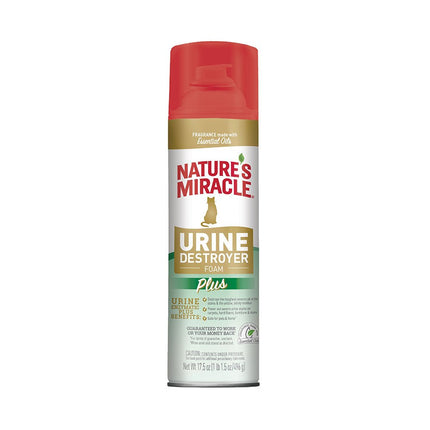 Natures Miracle Cat Urine Destroyer Foam Plus