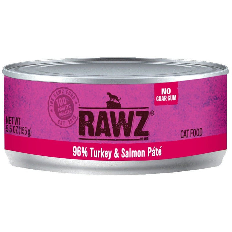 Rawz cat 96% turkey & salmon pate