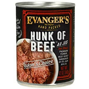 Evangers Dog Hunk of Beef Au Jus 12oz