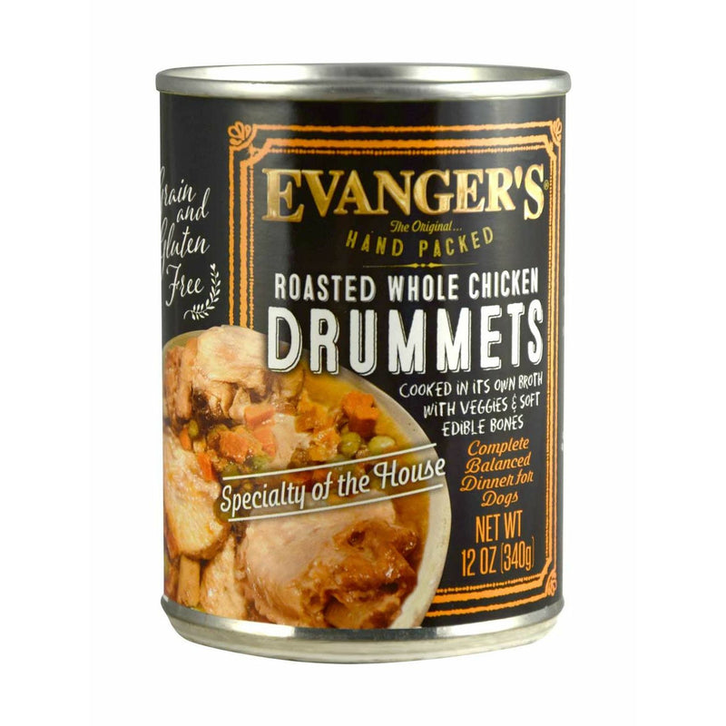 Evangers dog Roasted Whole Chicken Drummets 12oz