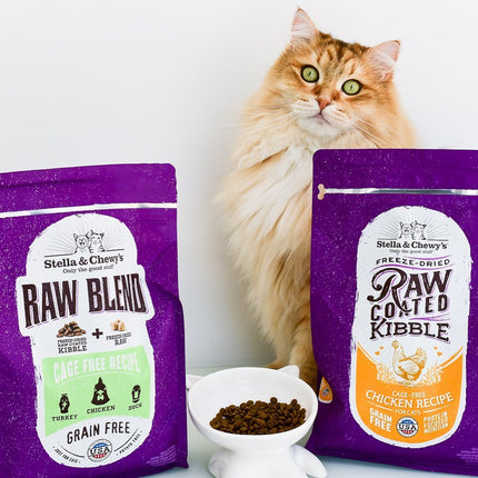 Stella & Chewy's Cat Raw Coated Kibble - Cage-Free Chicken
