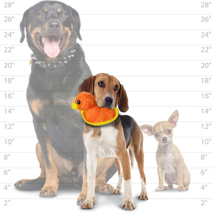 Tuffy Duraforce Duck - Tiger Print Orange/Yellow