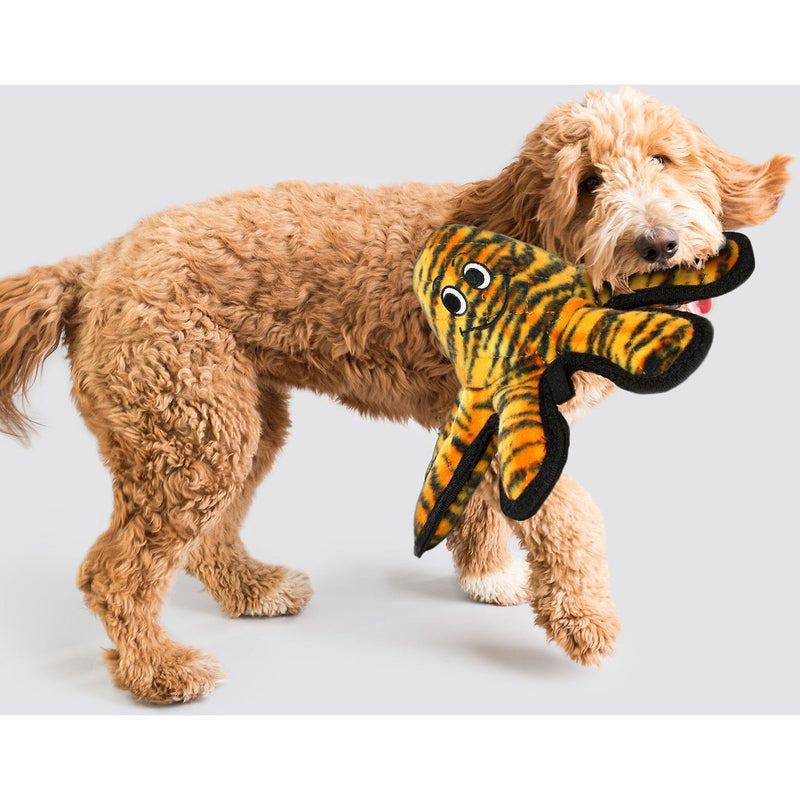 Tuffy Mega Ocean Creatures Tiger Print Octopus Oscar
