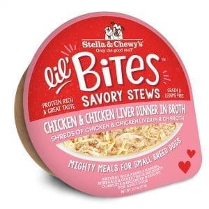 Stella & Chewy's lil bites savory stews chicken & chicken liver 2.7oz