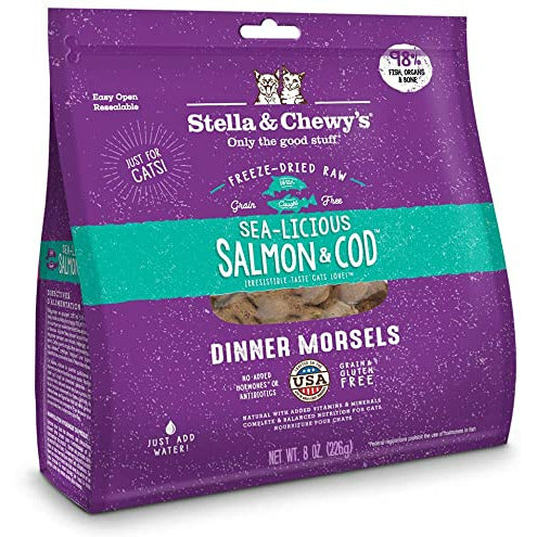 Stella & Chewy's Cat FreezeDried Morsels Salmon & Cod