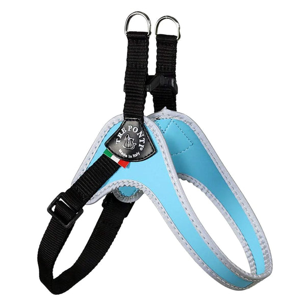 Tre Ponti Adjustable Belly Harness Blue