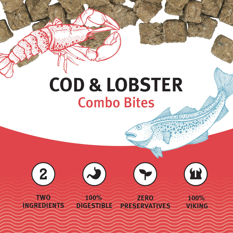 Icelandic Cod & Lobster Combo Bites 3.52oz