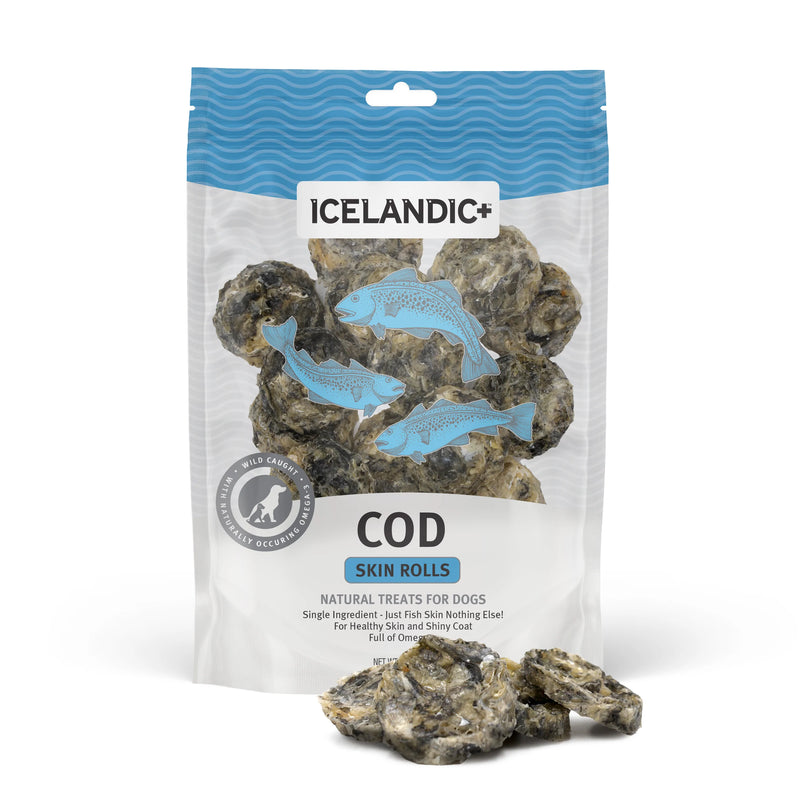Icelandic Cod Skin Rolls 3oz
