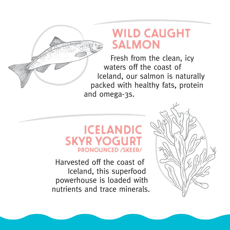 Icelandic Dog Soft Chew Nibblets - Salmon & Seaweed