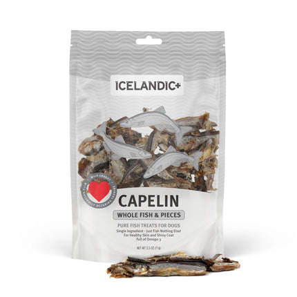 Icelandic Capelin Whole Fish 2.5oz