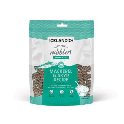 Icelandic Cat Soft Chew Nibblets - Mackerel & Skyr