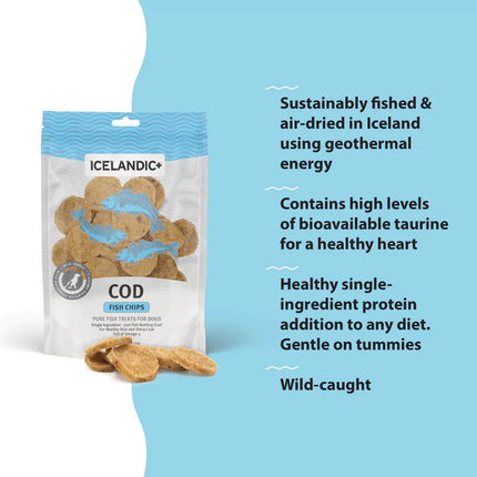 Icelandic Cod Fish Chips 2.5oz