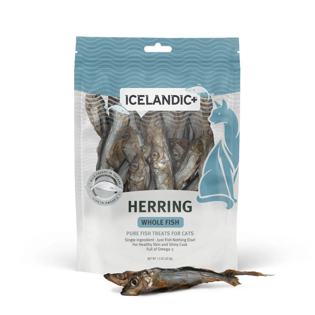 Icelandic Cat Whole Herring Treat 1.5oz