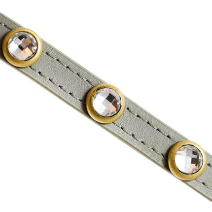 Dosha Dog - Mini Diamond Collar Grey