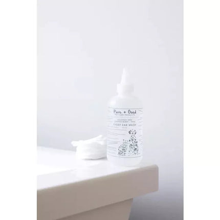 Pure + Good: Every Ear Wash (Alcohol Free) 8oz