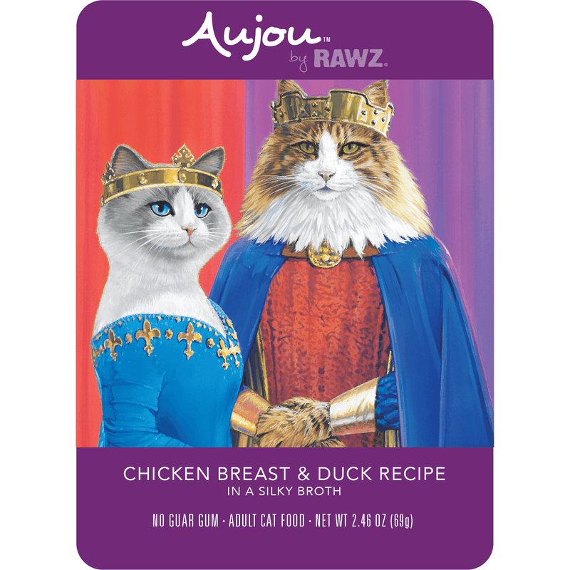 Rawz Cat Aujou Chicken Breast and Duck 2.46oz